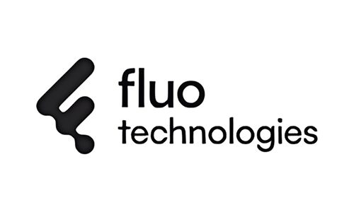 Black and white tech logo