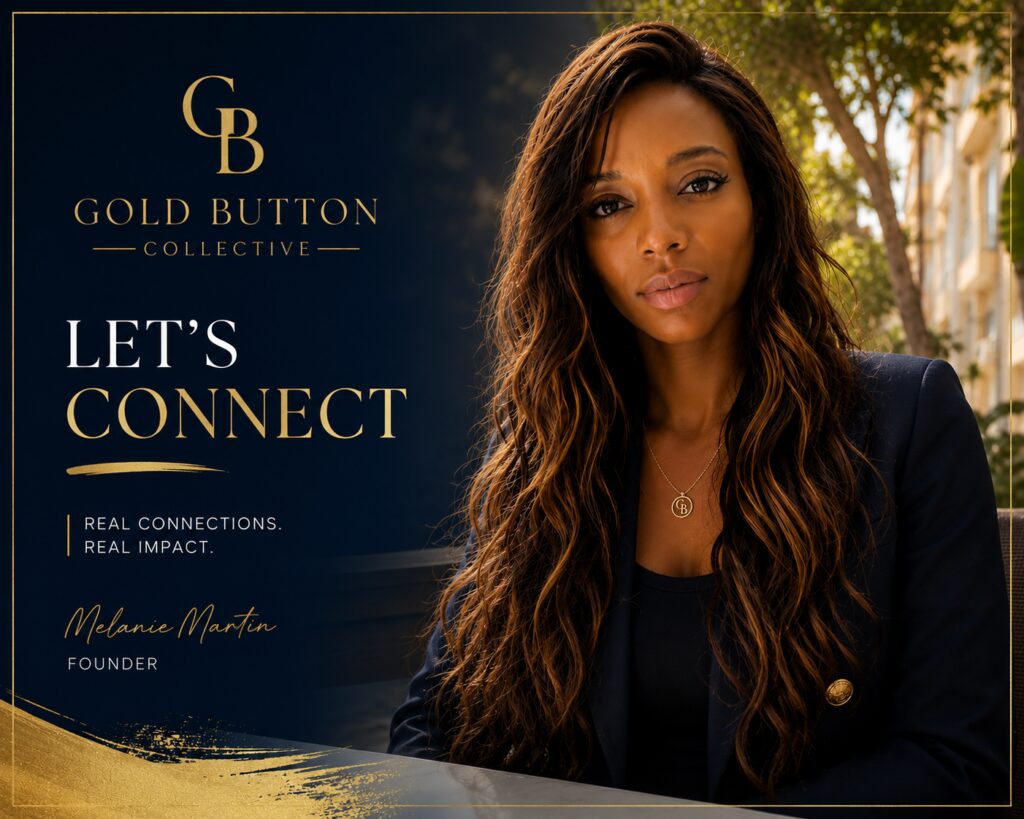 Connect with Melanie Martin, Founder of Gold Button Collective, for business growth, strategic partnerships and international expansion.