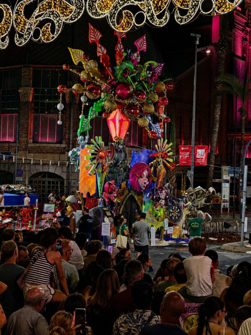 Hogueras de San Juan festival in Alicante, Spain, celebrating culture, community and international living.