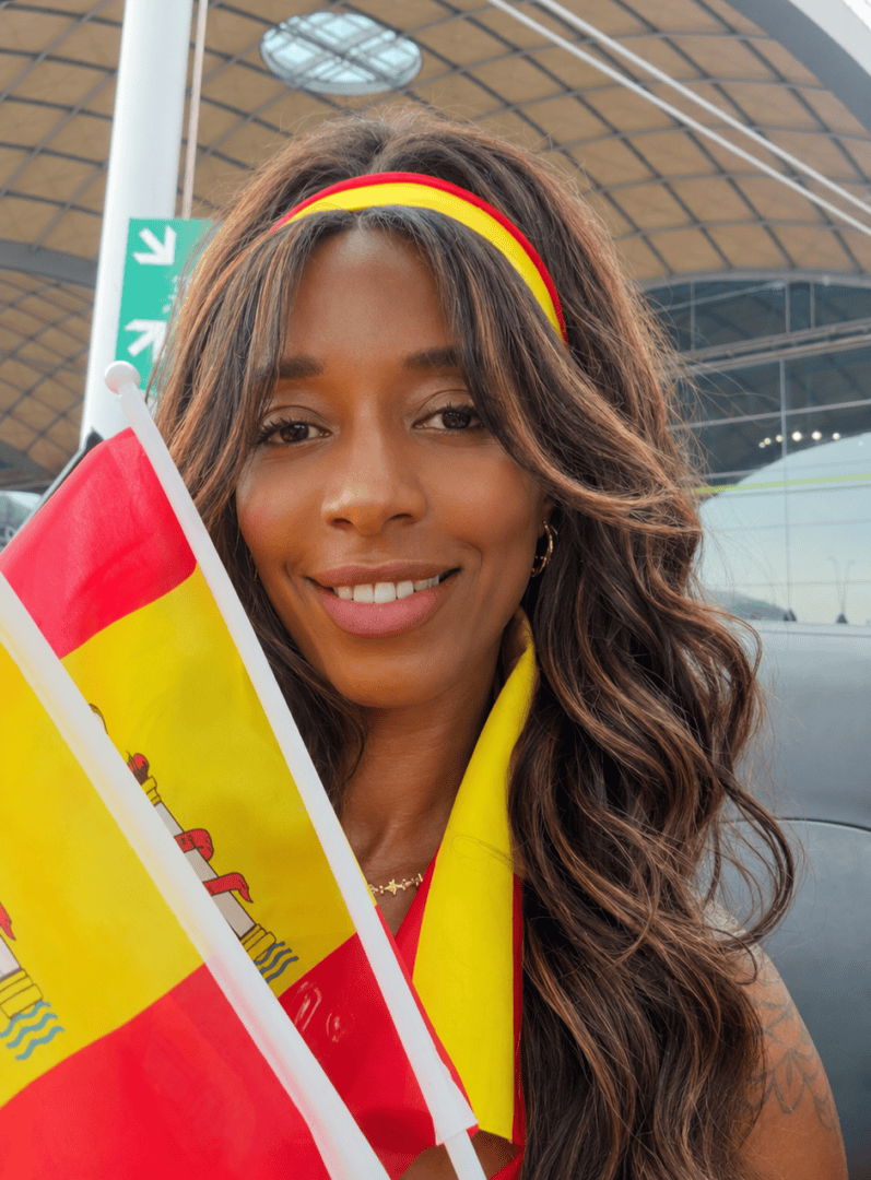 Melanie Martin living and working in Spain, supporting international growth and relocation.