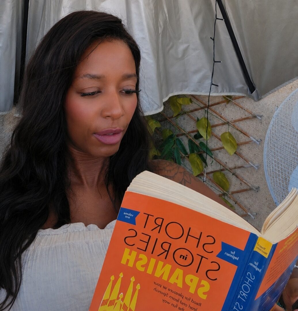 Melanie Martin learning Spanish in Spain