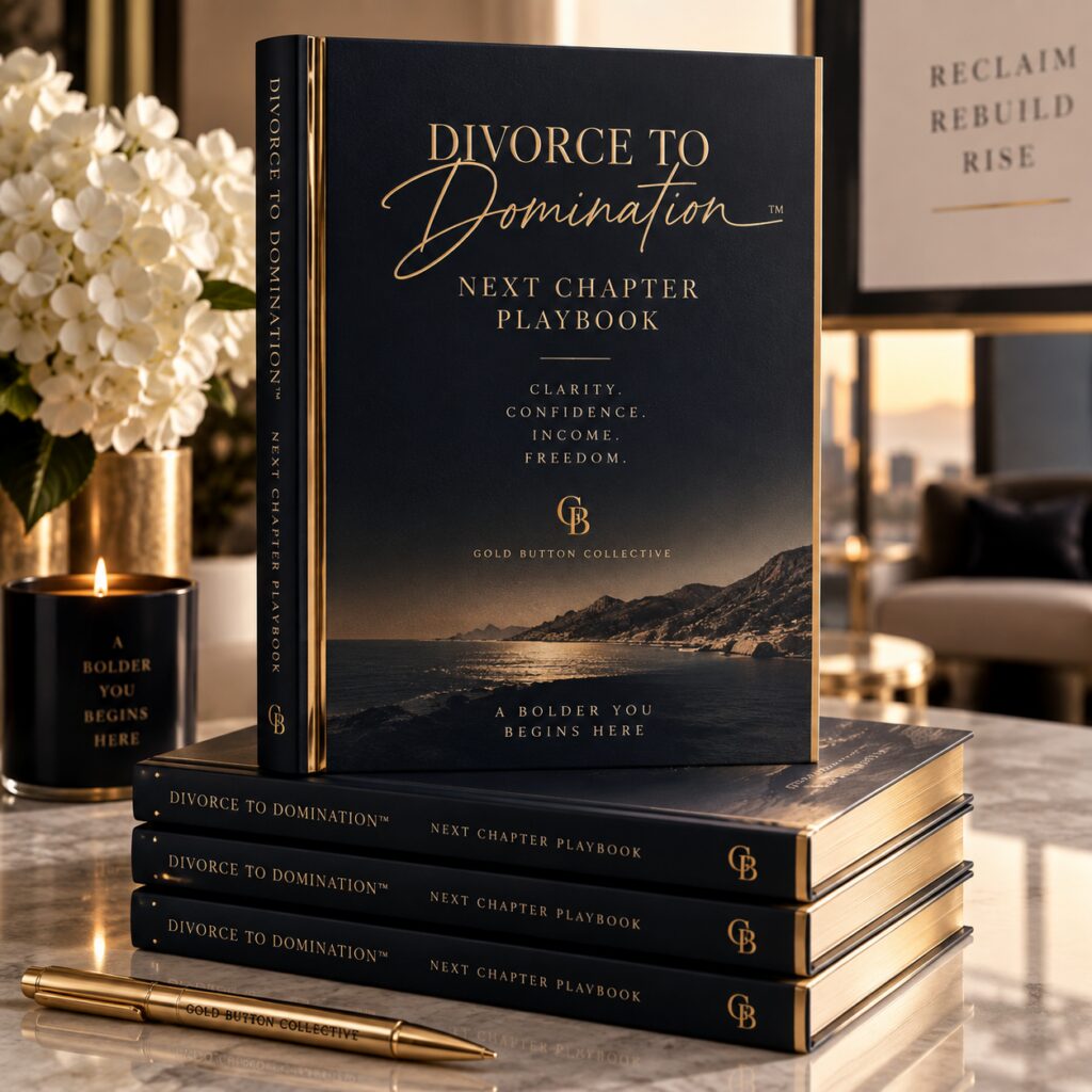 Divorce to Domination™ Next Chapter Playbook for women’s retreat guests